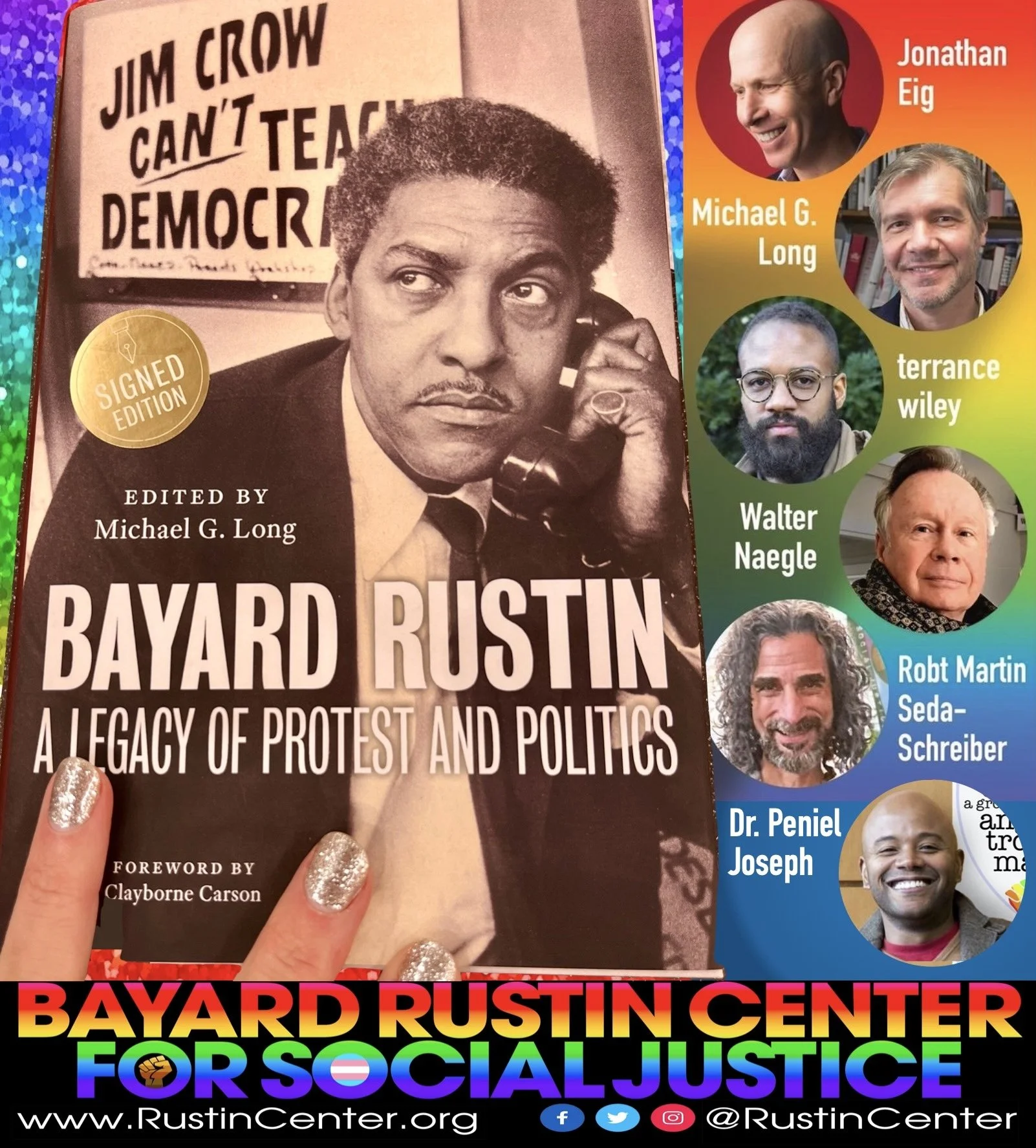 BEAUTIFUL BRCSJ MERCH — Bayard Rustin Center for Social Justice